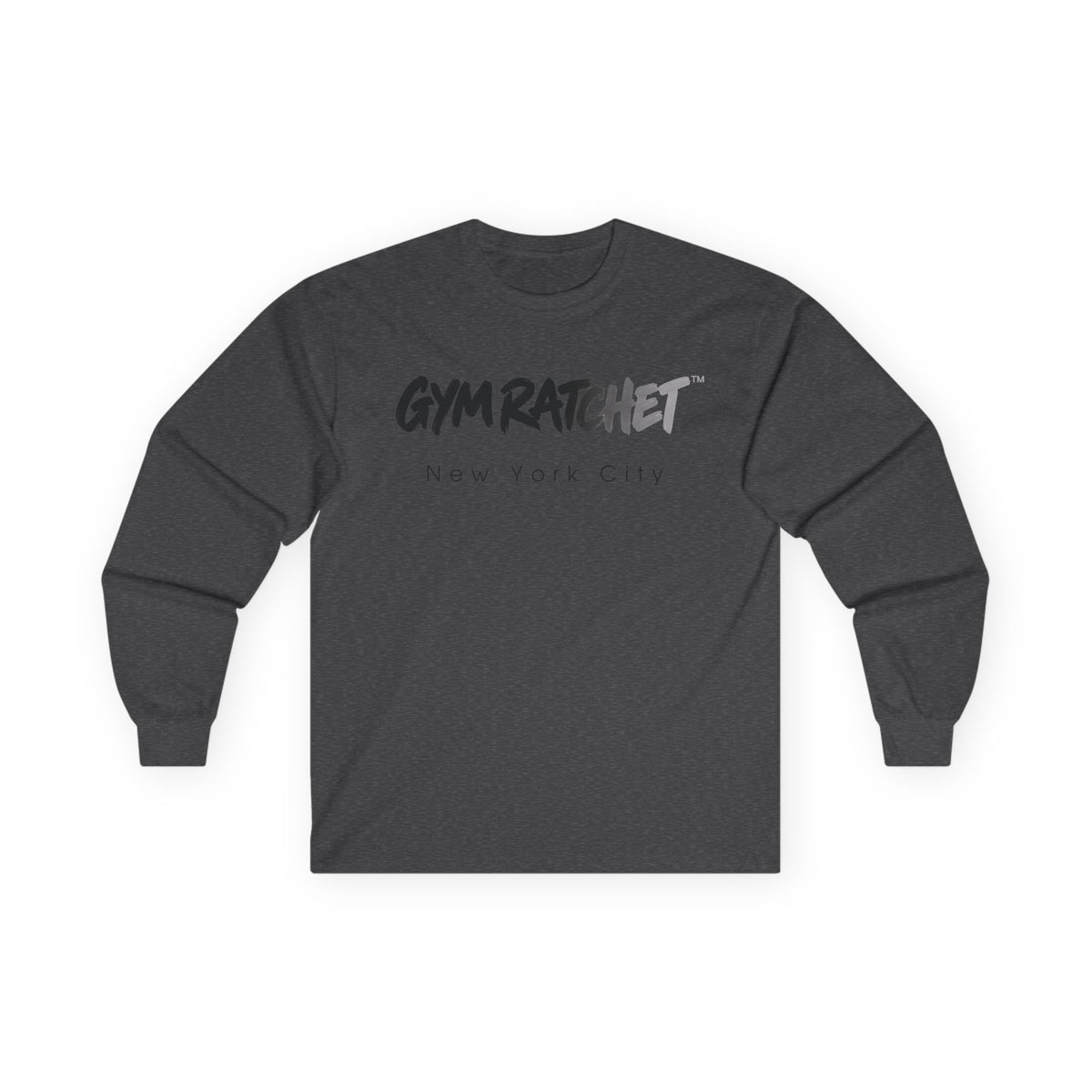 Gym Ratchet NYC Long-Sleeve T-Shirt w/ Back