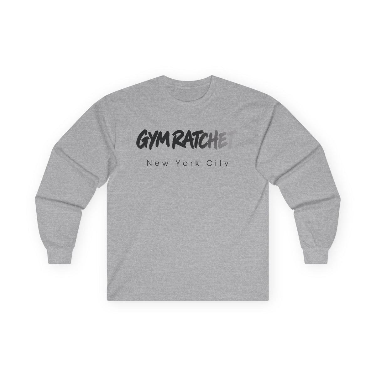 Gym Ratchet NYC Long-Sleeve T-Shirt w/ Back