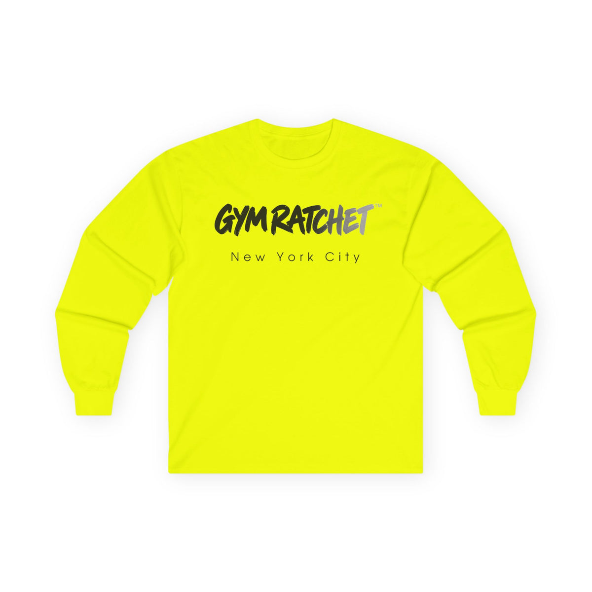 Gym Ratchet NYC Long-Sleeve T-Shirt w/ Back