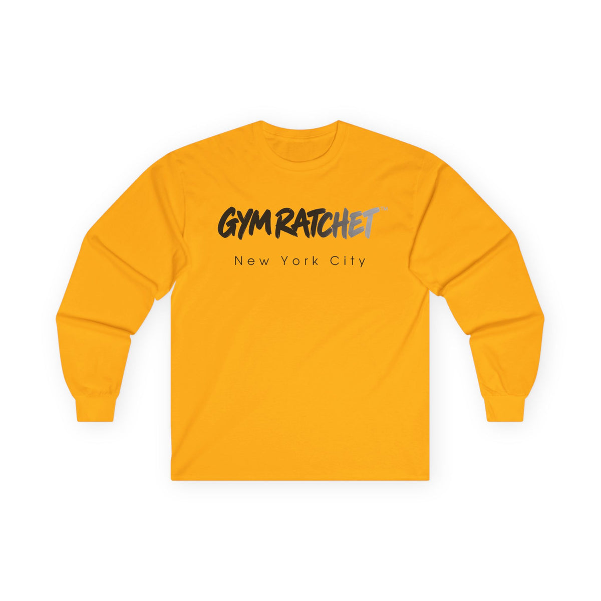 Gym Ratchet NYC Long-Sleeve T-Shirt w/ Back