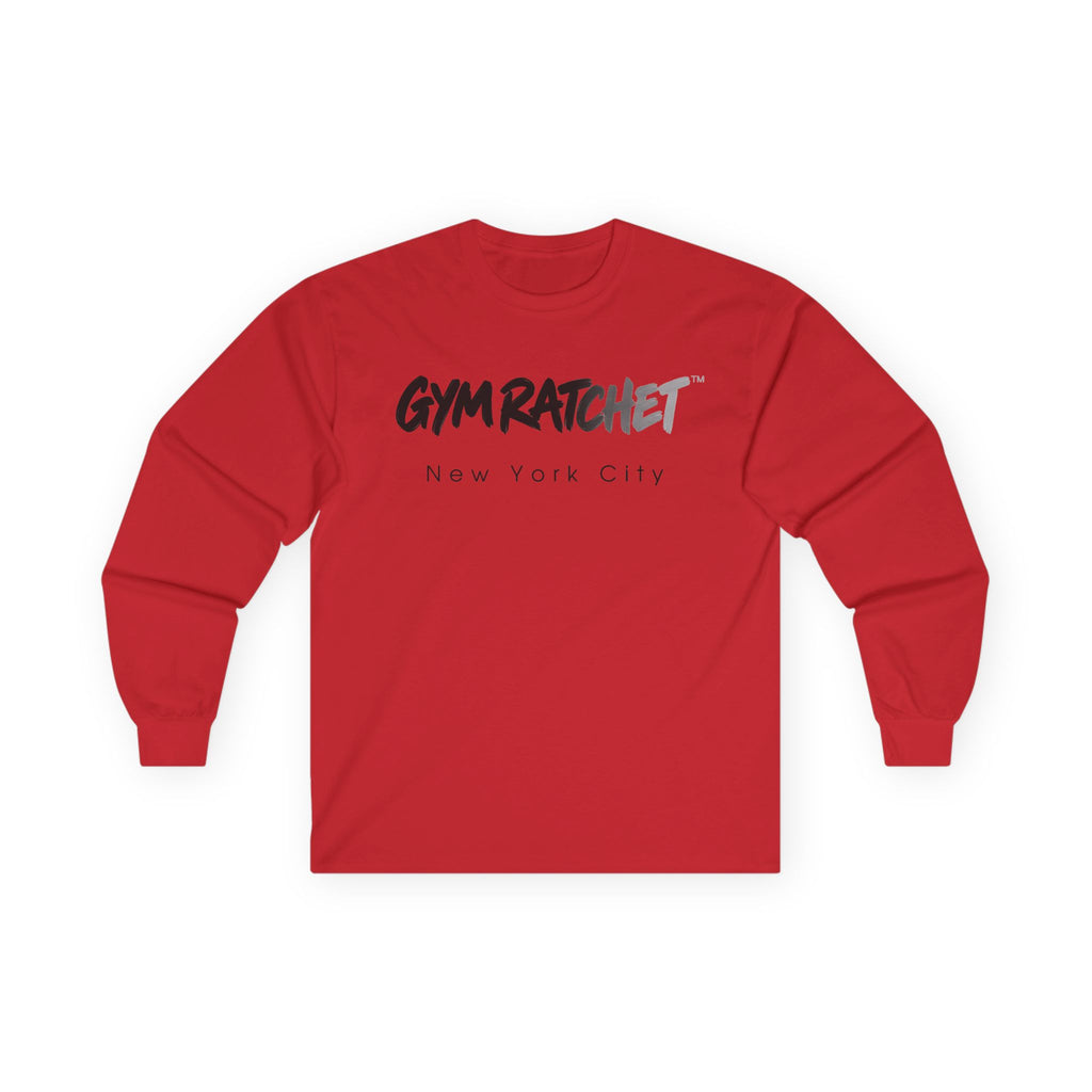 Gym Ratchet NYC Long-Sleeve T-Shirt w/ Back