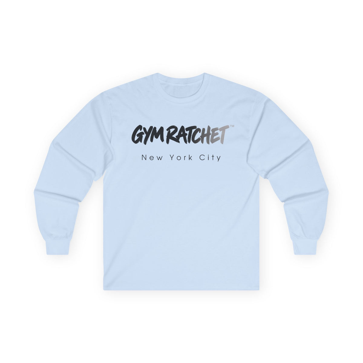 Gym Ratchet NYC Long-Sleeve T-Shirt w/ Back